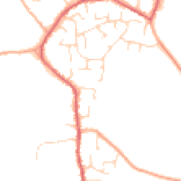 Daytime road noise heatmap for CO10 7RW