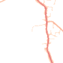 Daytime road noise heatmap for CO10 7RY