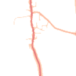 Daytime road noise heatmap for CO10 7SE