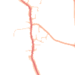 Daytime road noise heatmap for CO10 7SJ