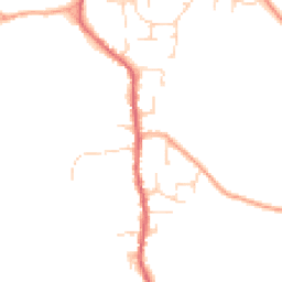 Daytime road noise heatmap for CO10 7SW