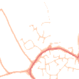 Daytime road noise heatmap for CO10 7UE
