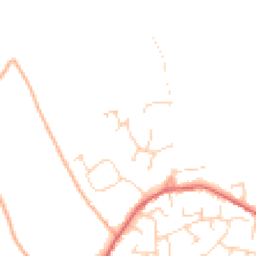 Daytime road noise heatmap for CO10 7UL