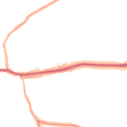 Daytime road noise heatmap for CO10 8AB