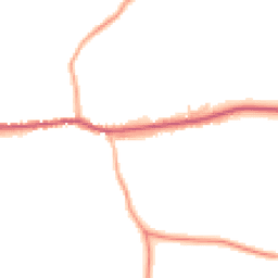 Daytime road noise heatmap for CO10 8AE
