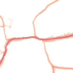 Daytime road noise heatmap for CO10 8AF