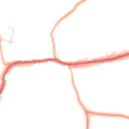 Daytime road noise heatmap for CO10 8AG