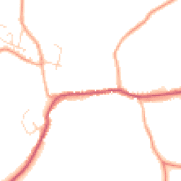 Daytime road noise heatmap for CO10 8AX