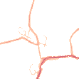 Daytime road noise heatmap for CO10 8BX