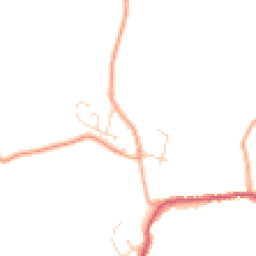 Daytime road noise heatmap for CO10 8BY
