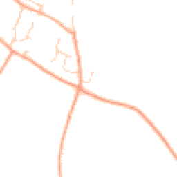 Daytime road noise heatmap for CO10 8DN