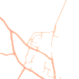 Daytime road noise heatmap for CO10 8EQ