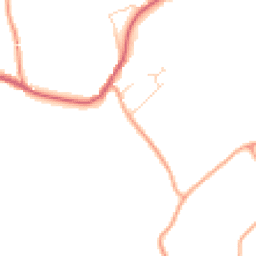 Daytime road noise heatmap for CO10 8FF