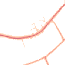 Daytime road noise heatmap for CO10 8HB