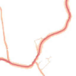 Daytime road noise heatmap for CO10 8HL