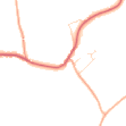 Daytime road noise heatmap for CO10 8HR