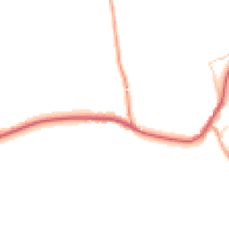 Daytime road noise heatmap for CO10 8HT