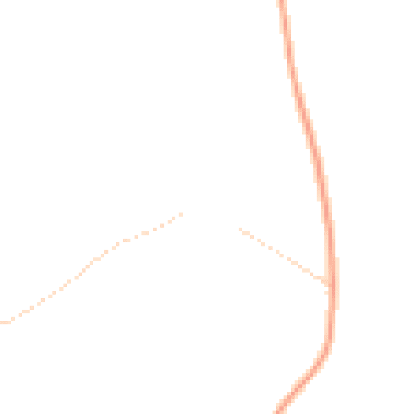 Daytime road noise heatmap for CO10 8HX