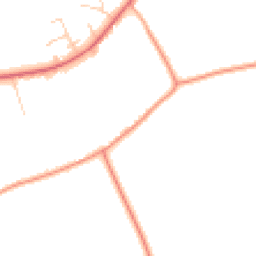 Daytime road noise heatmap for CO10 8LQ