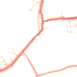 Daytime road noise heatmap for CO10 8NG