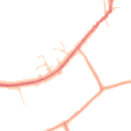Daytime road noise heatmap for CO10 8NS