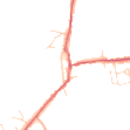 Daytime road noise heatmap for CO10 8PB