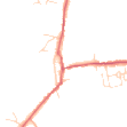 Daytime road noise heatmap for CO10 8PD