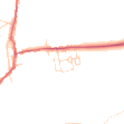 Daytime road noise heatmap for CO10 8PG
