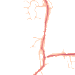 Daytime road noise heatmap for CO10 8QB
