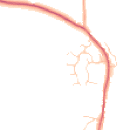 Daytime road noise heatmap for CO10 8QL