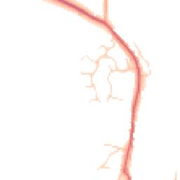 Daytime road noise heatmap for CO10 8QN