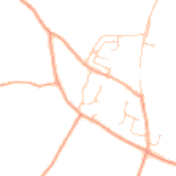 Daytime road noise heatmap for CO10 8SA