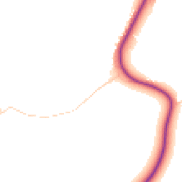 Daytime road noise heatmap for CO10 9BL