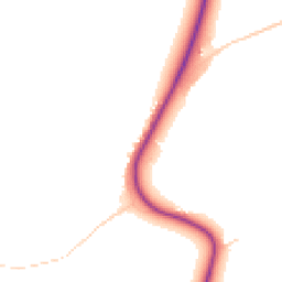 Daytime road noise heatmap for CO10 9BP