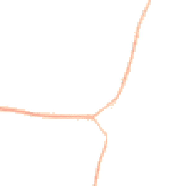 Night-time road noise heatmap for CO10 9DJ