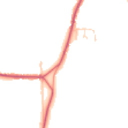 Daytime road noise heatmap for CO10 9DQ