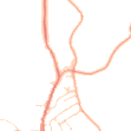 Daytime road noise heatmap for CO10 9FA