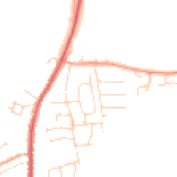 Daytime road noise heatmap for CO10 9HD