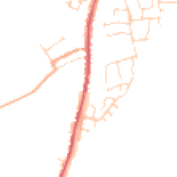 Daytime road noise heatmap for CO10 9HX