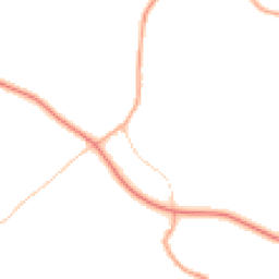 Daytime road noise heatmap for CO10 9NR