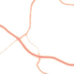 Daytime road noise heatmap for CO10 9NT