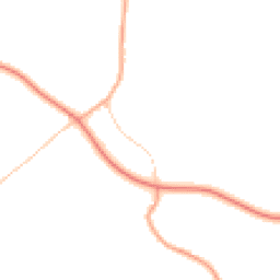 Daytime road noise heatmap for CO10 9NU