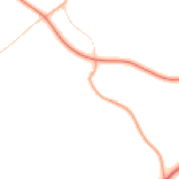 Daytime road noise heatmap for CO10 9NX