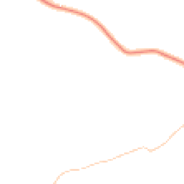 Daytime road noise heatmap for CO10 9PB