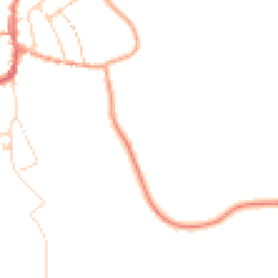 Daytime road noise heatmap for CO10 9PE