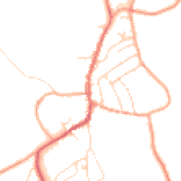 Daytime road noise heatmap for CO10 9PZ