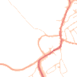 Daytime road noise heatmap for CO10 9QX