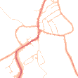 Daytime road noise heatmap for CO10 9RS