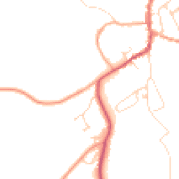 Daytime road noise heatmap for CO10 9SH