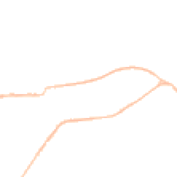 Night-time road noise heatmap for CO11 1AT